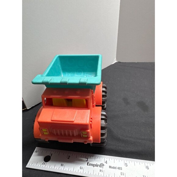 Battat Coastal Cruiser Sand Orange Blue Dump Truck Toy For Kids - Picture 6 of 9